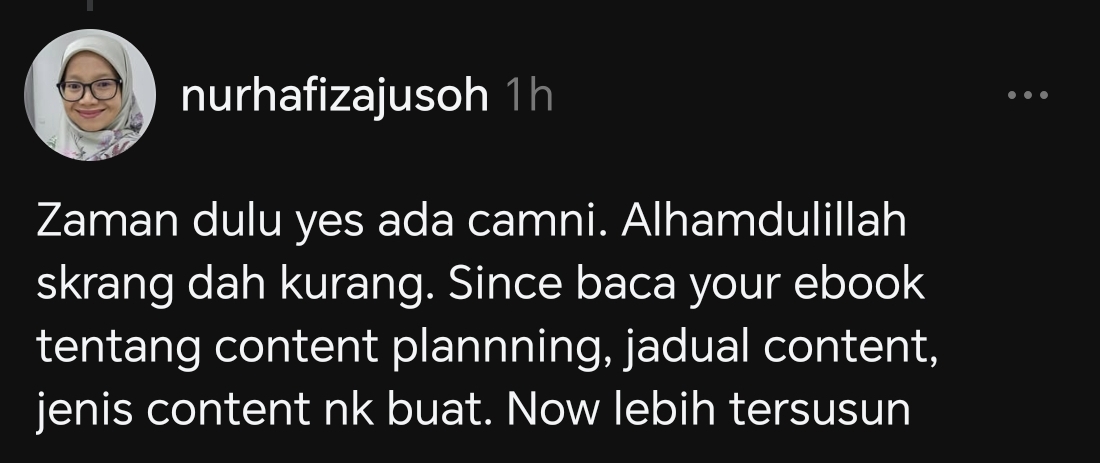 Content planning, now lebih tersusun